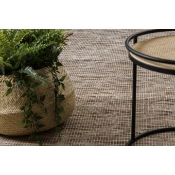 Dywan SZNURKOWY SIZAL płaskotkany PATIO 3069 koniczyna marokańska - naturalny, beż