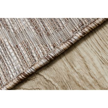 Dywan SZNURKOWY SIZAL płaskotkany PATIO 3069 koniczyna marokańska - naturalny, beż