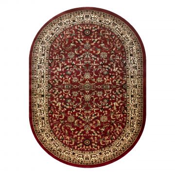 Dywan klasyczny, tradycyjny ROYAL ADR owal wzór 1745 bordo
