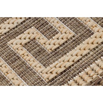 CHODNIK sznurkowy SIZAL FLOORLUX wzór 20014 coffee / mais