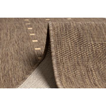 CHODNIK sznurkowy SIZAL FLOORLUX wzór 20079 coffee / mais