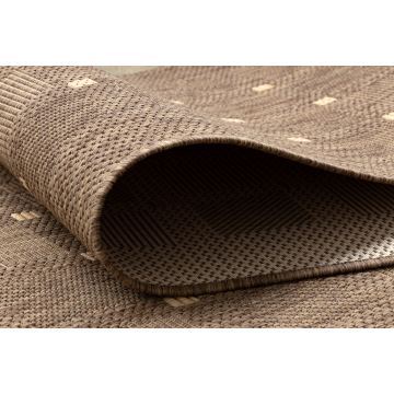 CHODNIK sznurkowy SIZAL FLOORLUX wzór 20079 coffee / mais