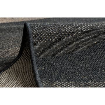 CHODNIK SIZAL FLOORLUX wzór 20212 black / coffee