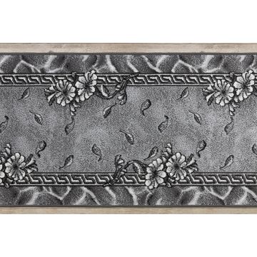 CHODNIK BCF MORAD Trio liście, kwiaty szary