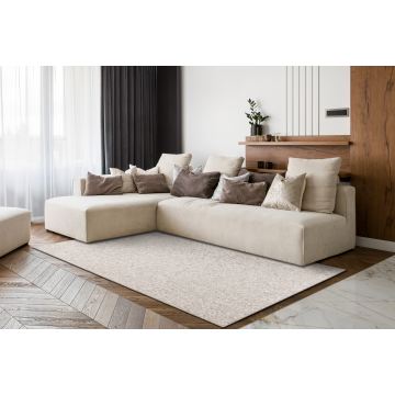 Dywan CASABLANCA WASHABLE 71511060 beż / szary - do prania, melanż, pętelkowy