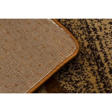 Dywan ROYAL H387 Geometryczny - brązowy / mustard beż