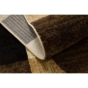 Dywan brązowy koła owale -ROYAL 5376 Geometryczny, Koła - beż / krem
