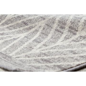 Dywan wełniany beżowy w jodełkę  ANGEL 1188 / 52033 Jodełka, chevron beż / szary