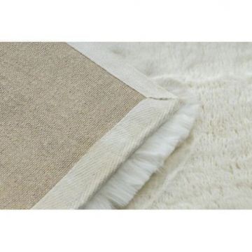 Dywan TEDDY NEW wool 45 Shaggy krem bardzo gruby, pluszowy