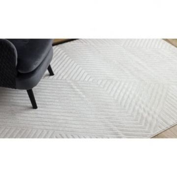 Dywan BALANCE 1503 krem - Geometryczny, strukturalny, glamour