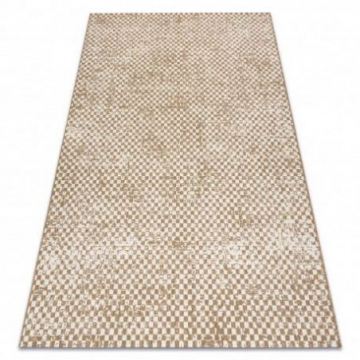 Dywan sizal FLAT 48955265 Geometryczny - beż naturalny kolor słomkowy, sznurkowy