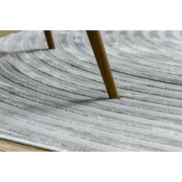 Dywan BALANCE 1921 szary - Geometryczny, strukturalny, glamour