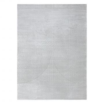 Dywan BALANCE 0194 szary - Geometryczny, strukturalny, glamour