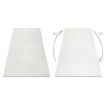 Dywan BALANCE 0194 krem - Geometryczny, strukturalny, glamour