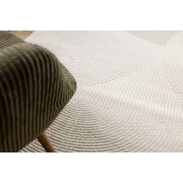 Dywan BALANCE 0194 krem - Geometryczny, strukturalny, glamour