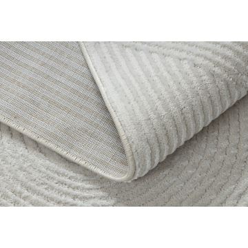 Dywan BALANCE 0194 krem - Geometryczny, strukturalny, glamour