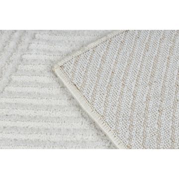 Dywan BALANCE 0194 krem - Geometryczny, strukturalny, glamour
