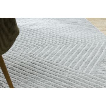 Dywan BALANCE 1503 szary - Geometryczny, strukturalny, glamour