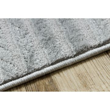 Dywan BALANCE 1503 szary - Geometryczny, strukturalny, glamour
