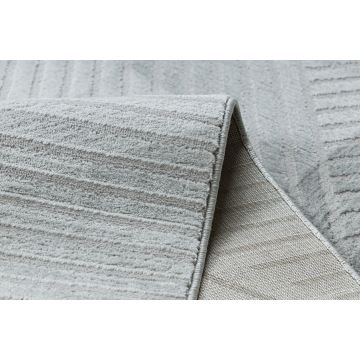 Dywan BALANCE 1503 szary - Geometryczny, strukturalny, glamour