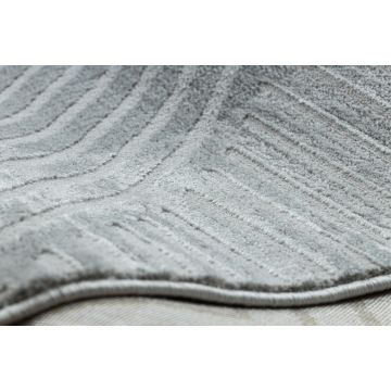 Dywan BALANCE 1503 szary - Geometryczny, strukturalny, glamour
