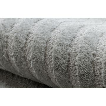 Dywan BALANCE 1503 szary - Geometryczny, strukturalny, glamour