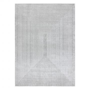 Dywan BALANCE 8788 szary - Geometryczny, strukturalny, glamour