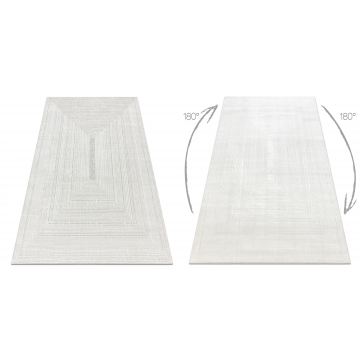 Dywan BALANCE 8788 krem - Geometryczny, strukturalny, glamour