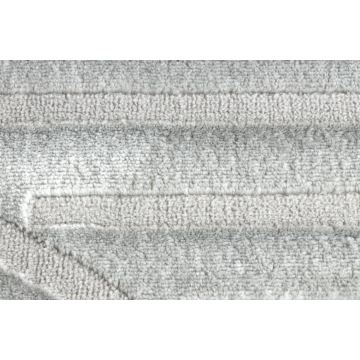 Dywan BALANCE 1918 szary - Geometryczny, strukturalny, glamour