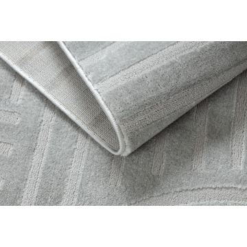 Dywan BALANCE 1918 szary - Geometryczny, strukturalny, glamour