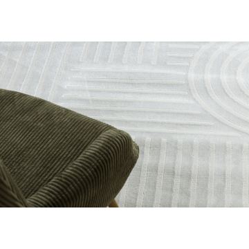 Dywan BALANCE 1918 krem - Geometryczny, strukturalny, glamour