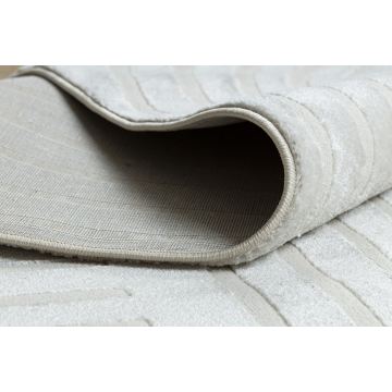 Dywan BALANCE 1918 krem - Geometryczny, strukturalny, glamour