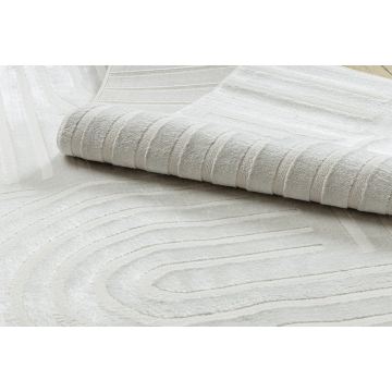 Dywan BALANCE 1918 krem - Geometryczny, strukturalny, glamour