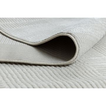 Dywan BALANCE 9086 krem - Geometryczny, strukturalny, glamour