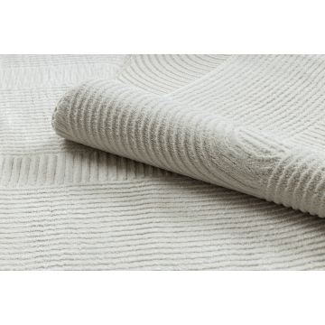 Dywan BALANCE 9086 krem - Geometryczny, strukturalny, glamour