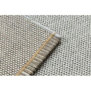 Dywan CASABLANCA LOOM srebrny pętelkowy, miękki indoor & outdoor