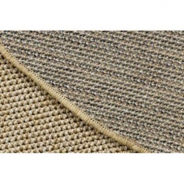 Dywan CASABLANCA LOOM koło beż pętelkowy, miękki indoor & outdoor