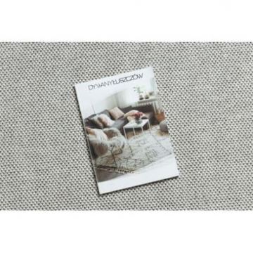 Dywan CASABLANCA LOOM koło srebrny pętelkowy, miękki indoor & outdoor