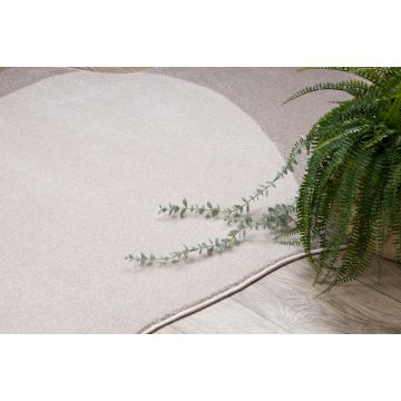 Dywan FUSION 5710 krem / terakota Shape - Abstrakcja, nowoczesny, abstrakcyjny, nieregularny