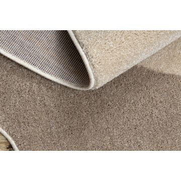 Dywan FUSION 5710 krem / terakota Shape - Abstrakcja, nowoczesny, abstrakcyjny, nieregularny