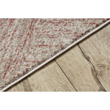 Dywan FUSION 9775 krem / terakota - Geometryczny, nowoczesny, abstrakcyjny
