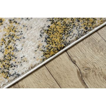 Dywan FUSION 9776 krem / biały / żółty - Abstrakcja, nowoczesny, abstrakcyjny