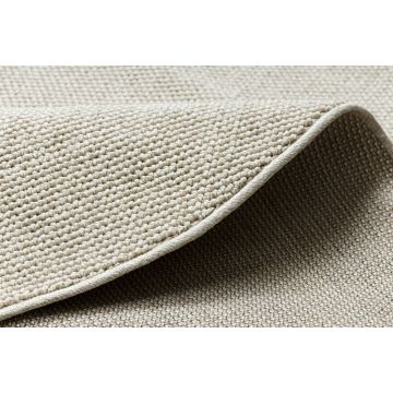 Dywan CASABLANCA LOOM koło krem pętelkowy, miękki indoor & outdoor