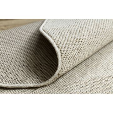 Dywan CASABLANCA LOOM koło krem pętelkowy, miękki indoor & outdoor