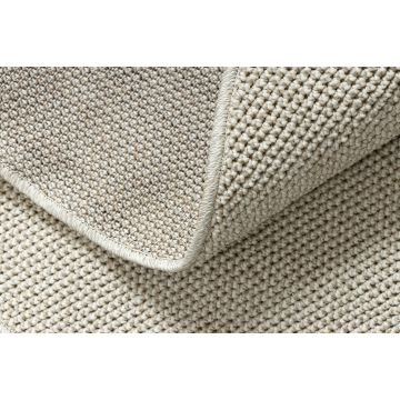 Dywan CASABLANCA LOOM koło krem pętelkowy, miękki indoor & outdoor