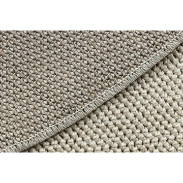 Dywan CASABLANCA LOOM koło krem pętelkowy, miękki indoor & outdoor