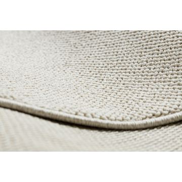 Dywan CASABLANCA LOOM krem pętelkowy, miękki indoor & outdoor