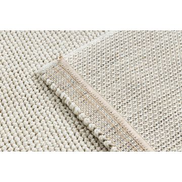 Dywan CASABLANCA LOOM krem pętelkowy, miękki indoor & outdoor