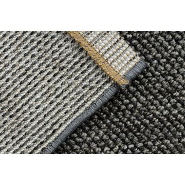 Dywan CASABLANCA LOOM szary pętelkowy, miękki indoor & outdoor